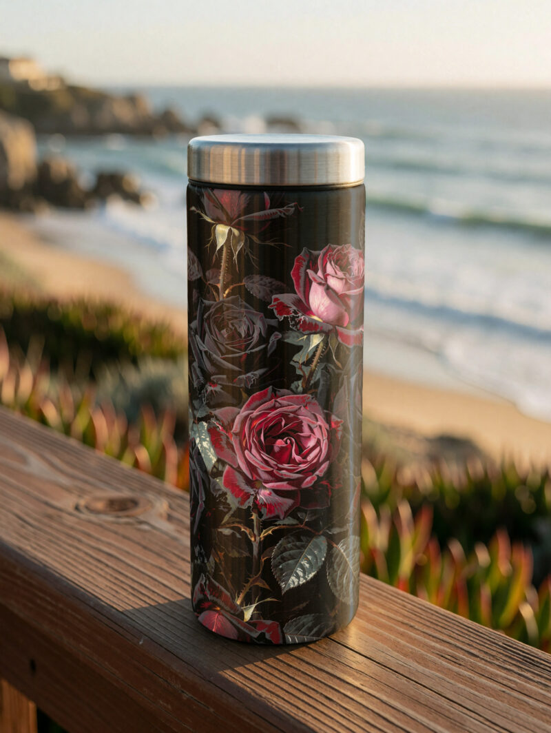 Tumbler Dark Florals gallery image