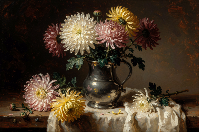 Flowers in a Dark Room gallery image