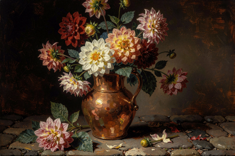 Flowers in a Dark Room gallery image
