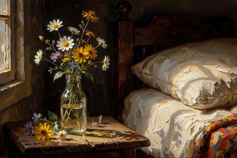 Flowers in a Dark Room gallery image