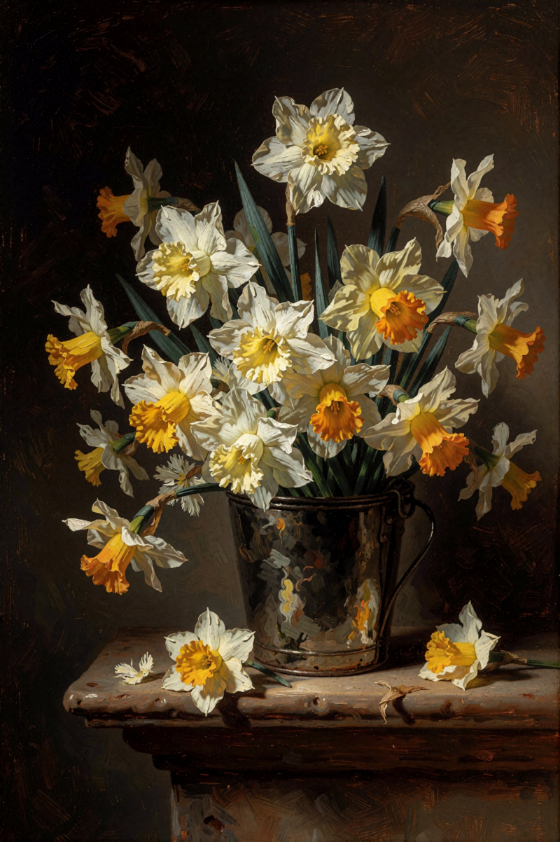Flowers in a Dark Room gallery image