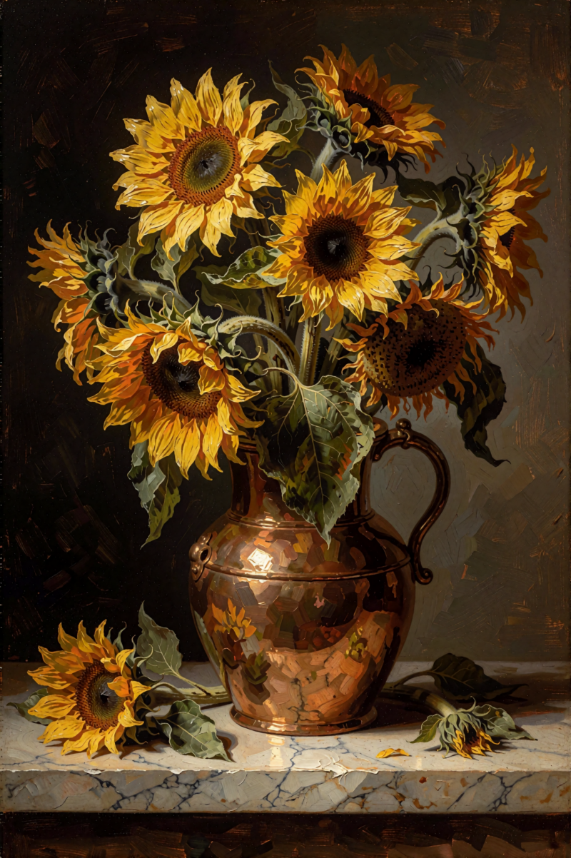 Flowers in a Dark Room gallery image