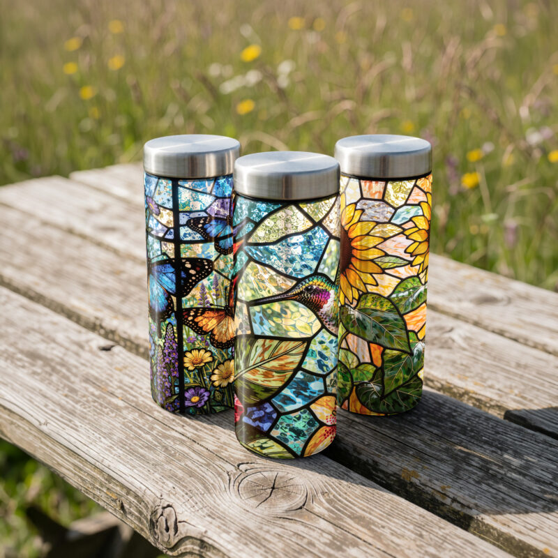 Tumbler Stained Glass