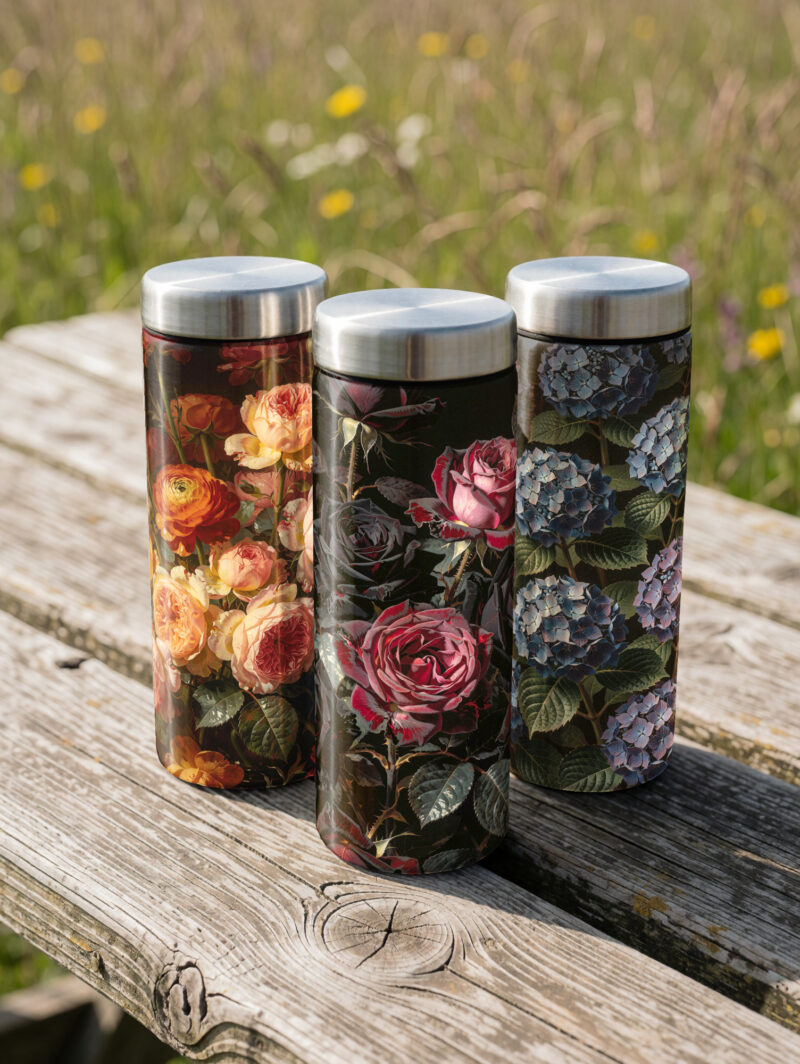 Tumbler Dark Florals gallery image