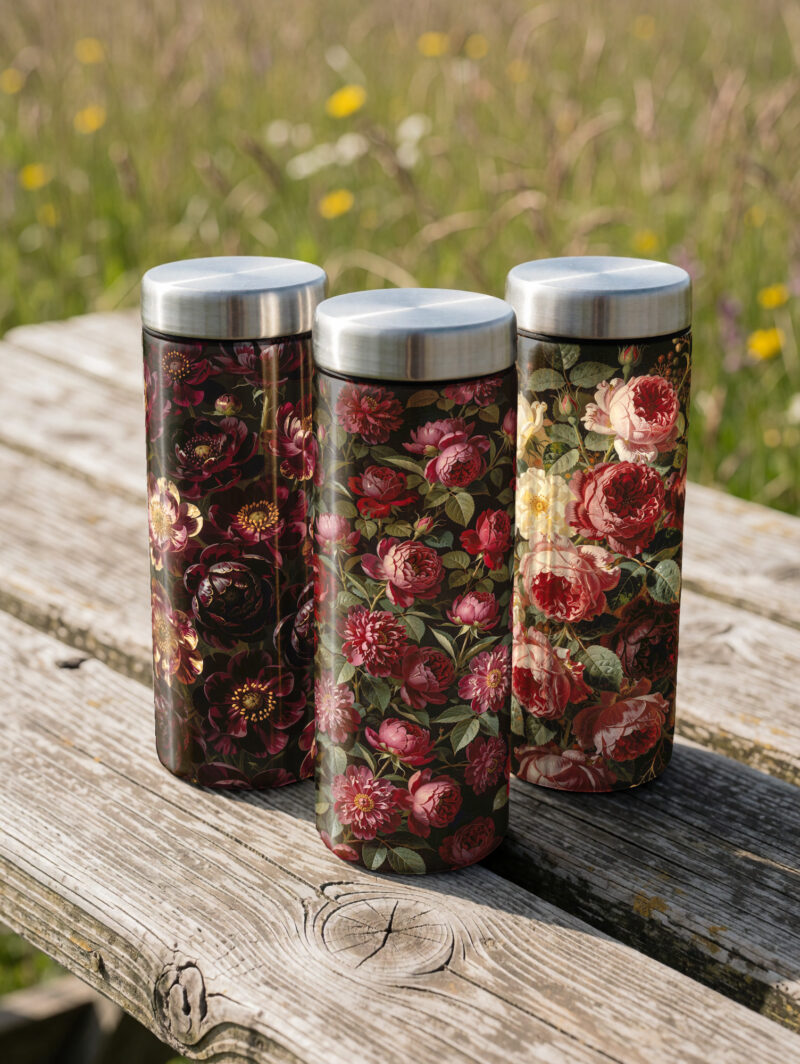 Tumbler Dark Florals gallery image