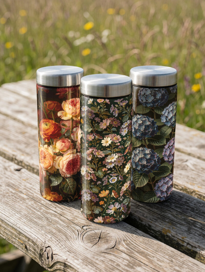 Tumbler Dark Florals gallery image
